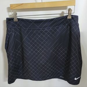 Nike Black Golf Skirt, Size Large